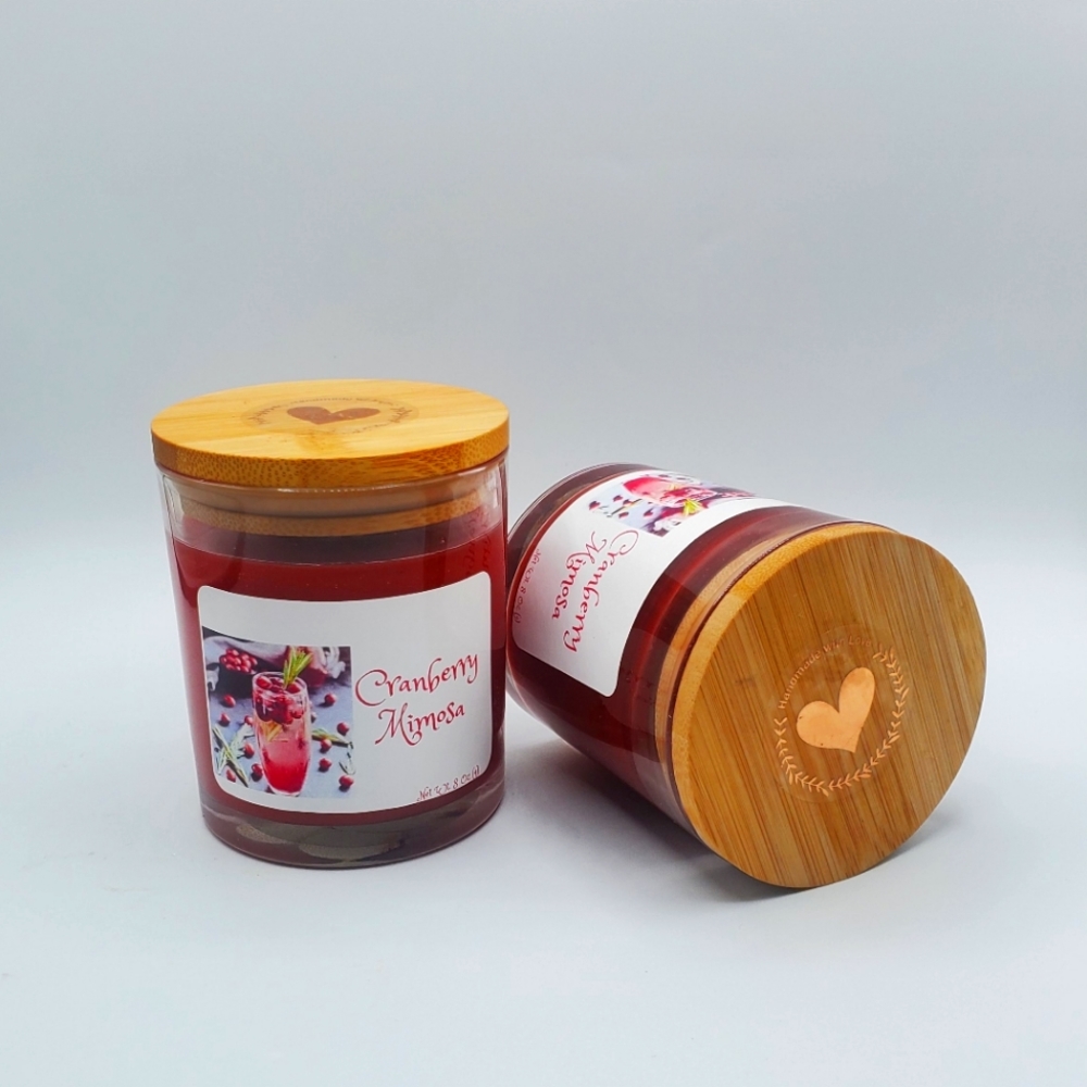 Cranberry Mimosa Scented Candle